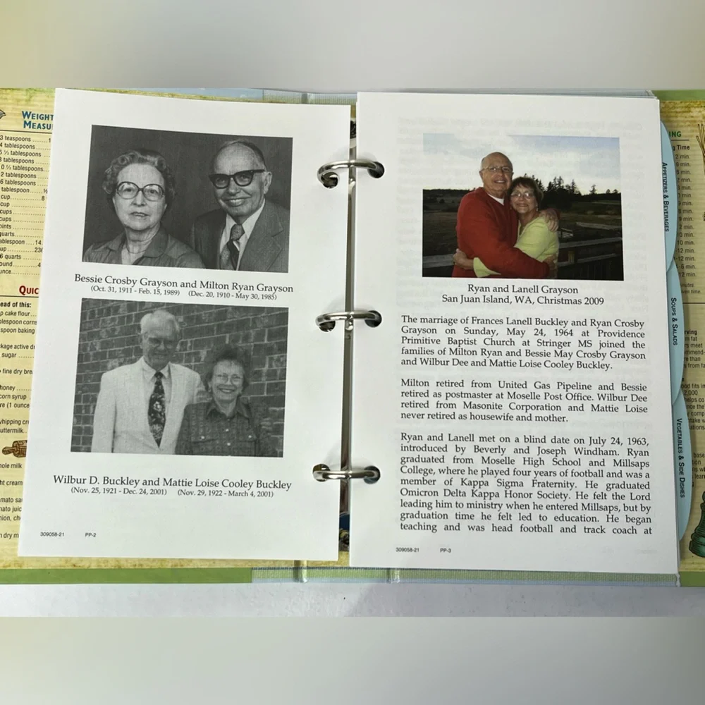 Favorite Recipes Grayson‎ Family Favorites A Collection of Recipes Mississippi